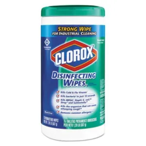 Disinfecting Wipes, 7 X 8, Fresh Scent, 75-Canister