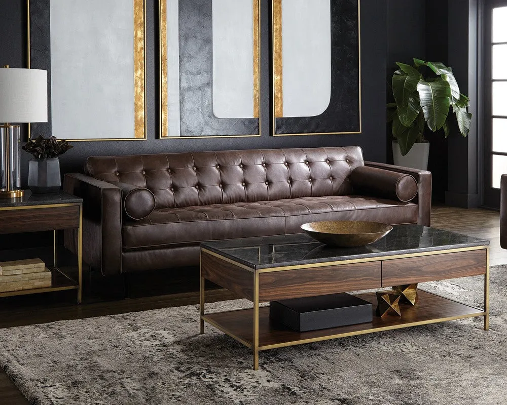 Donnie Sofa | Havana Dark Brown