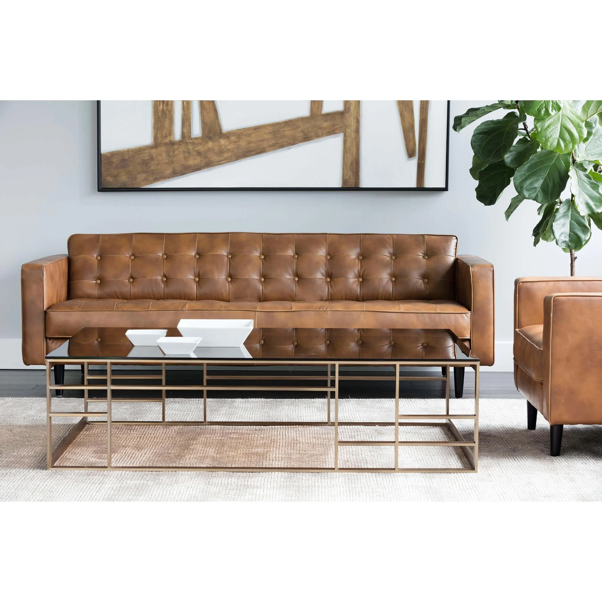 Donnie Sofa, Tobacco Tan