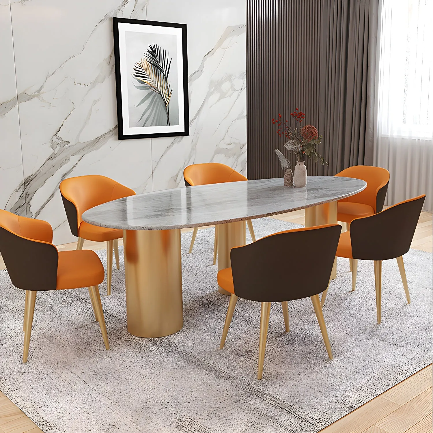 DRIP Natural Marble Dining Table