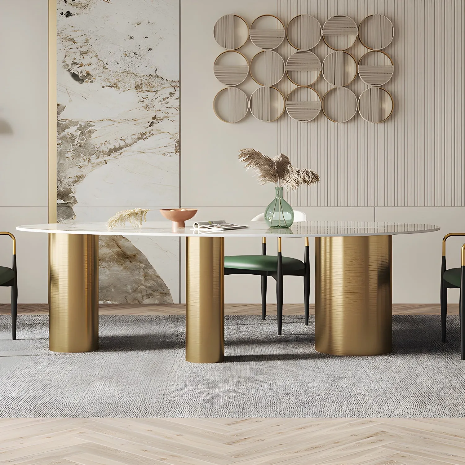 DRIP Natural Marble Dining Table