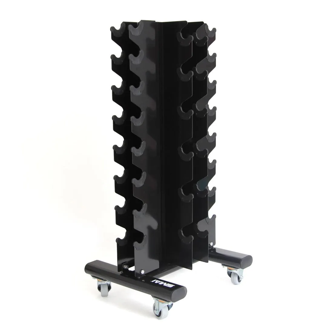 Dumbbell Vertical Rack with Wheels