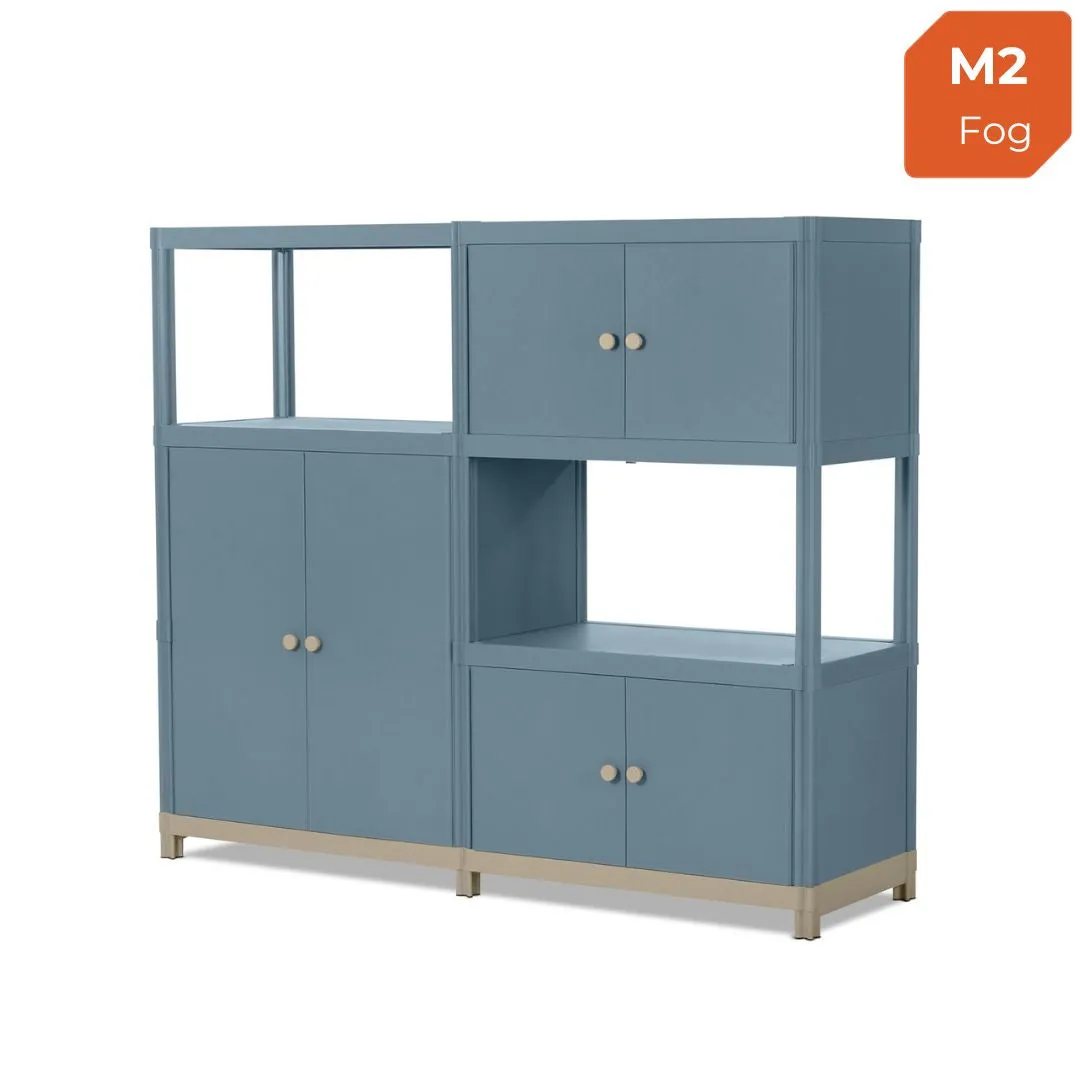 Flo Indoor Tall Double Storage Cabinet M2