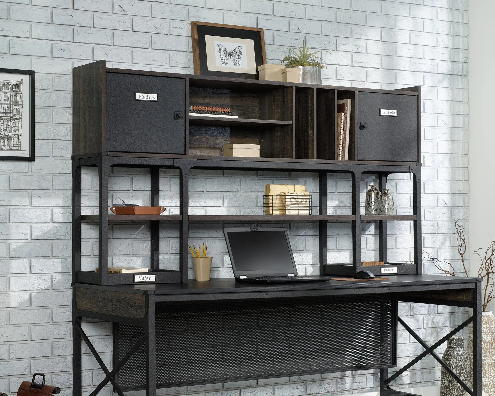 Foundry Road 72" Desk Hutch Co