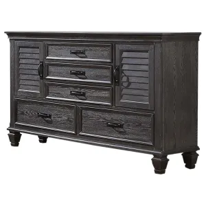 Franco 5-drawer Dresser Weathered Sage