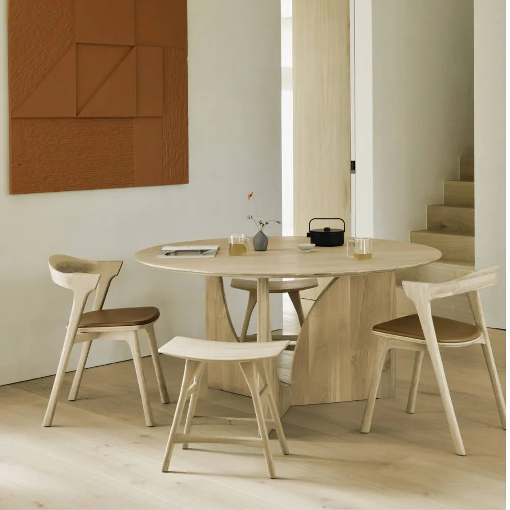 Geometric Round Dining Table