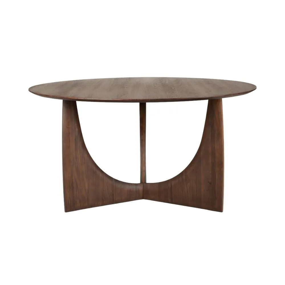 Geometric Round Dining Table