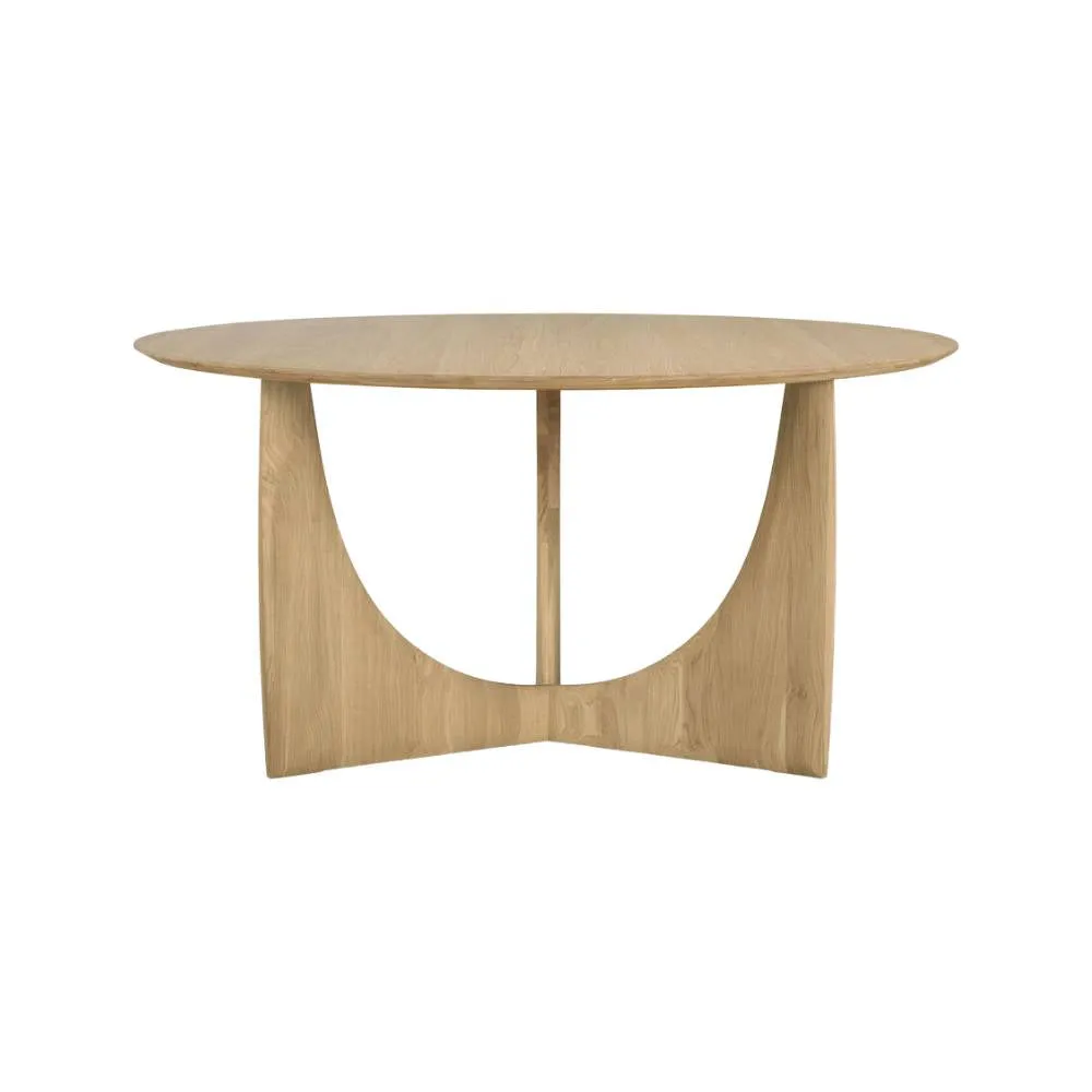 Geometric Round Dining Table