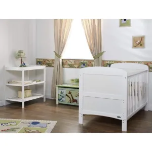 Grace 2 Piece Nursery Room Set - White