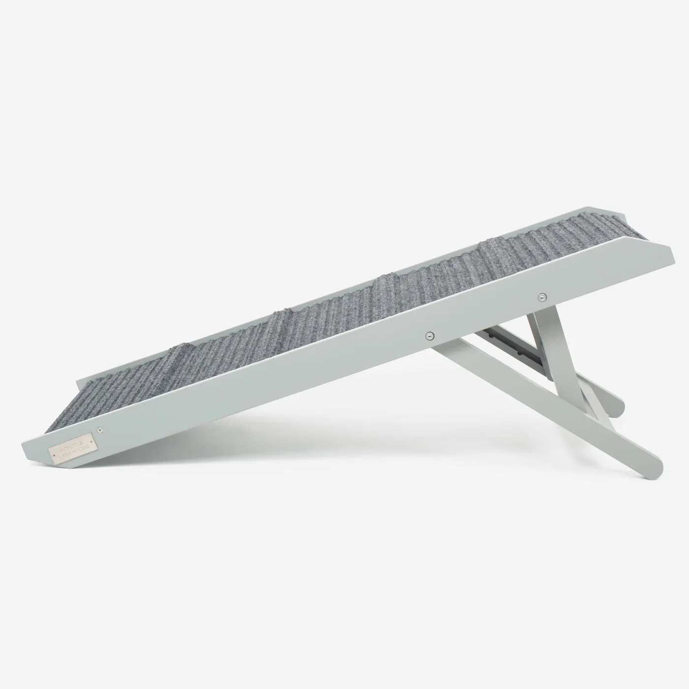 Grey Wooden Pet Ramp by Lords & Labradors