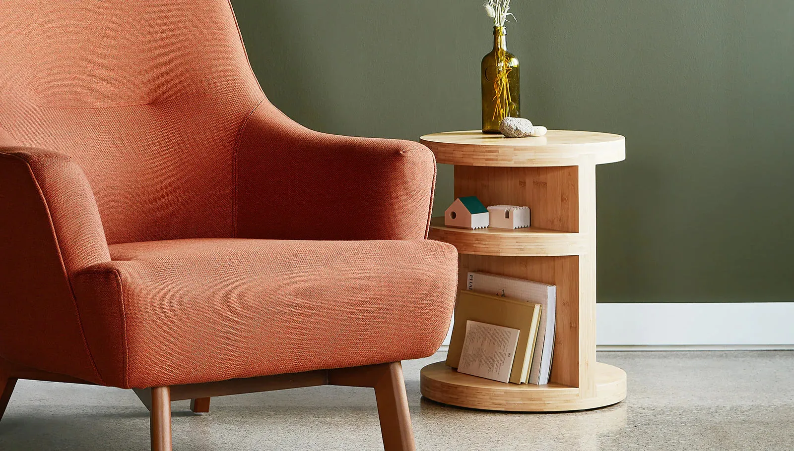 Gus* Monument End Table