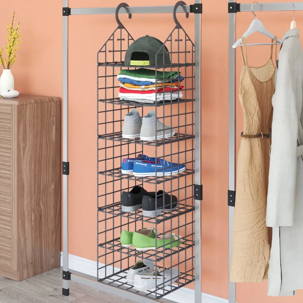 Hanging Closet Organiser with 7 Shelves