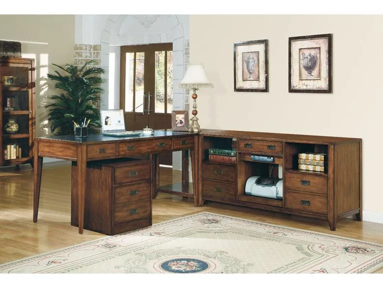 Home Office Danforth Executive Leg Desk