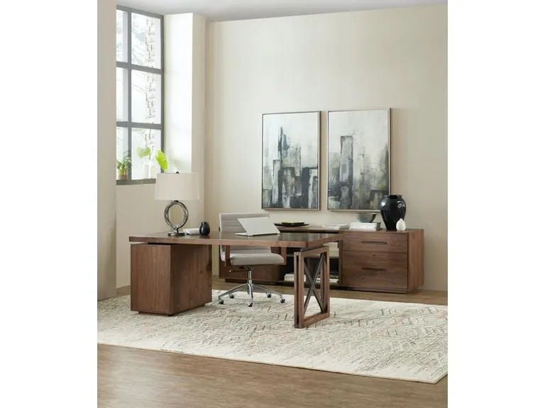 Home Office Elon Desk Pedestal