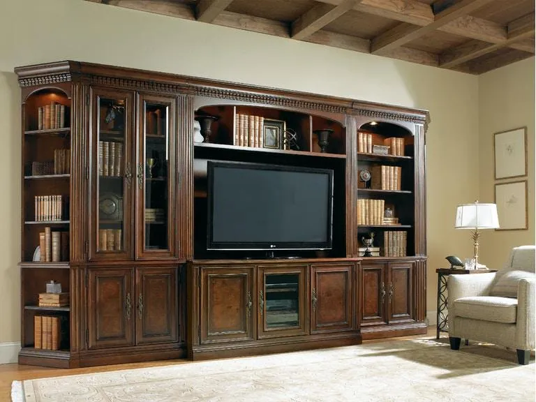 Home Office European Renaissance II Wall End Unit L/R