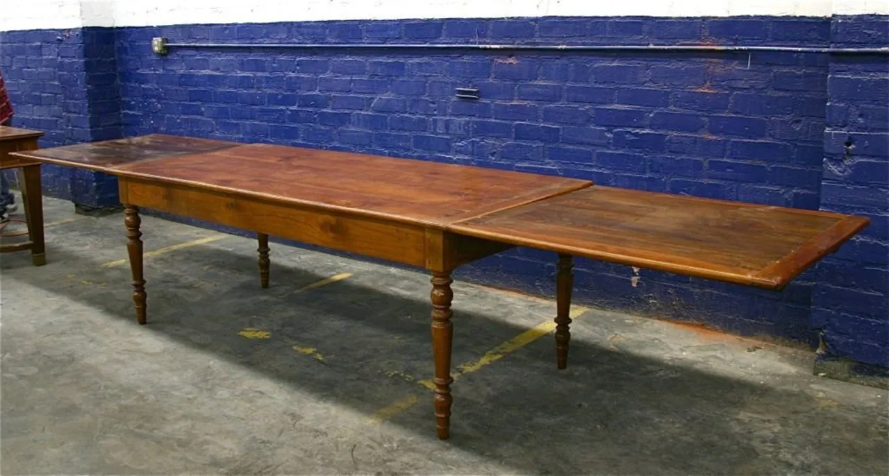 Italian Rustic Cherry Dining Table