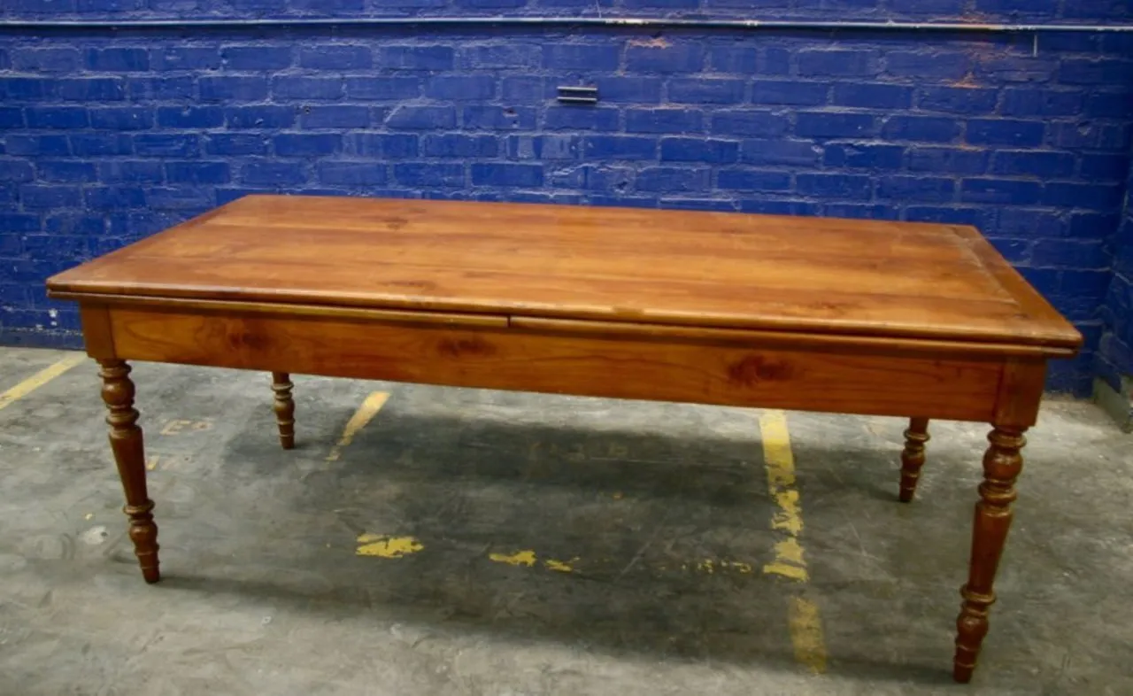 Italian Rustic Cherry Dining Table