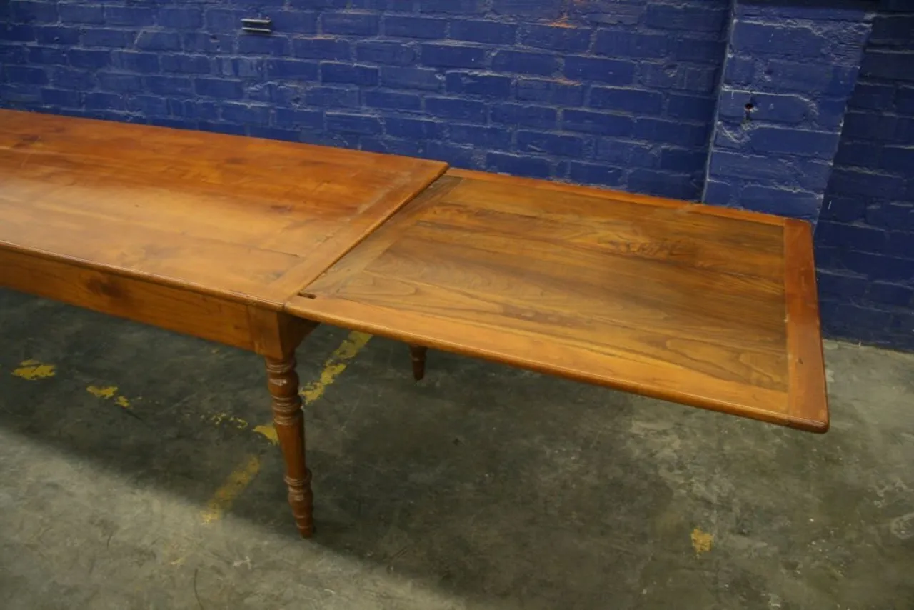 Italian Rustic Cherry Dining Table