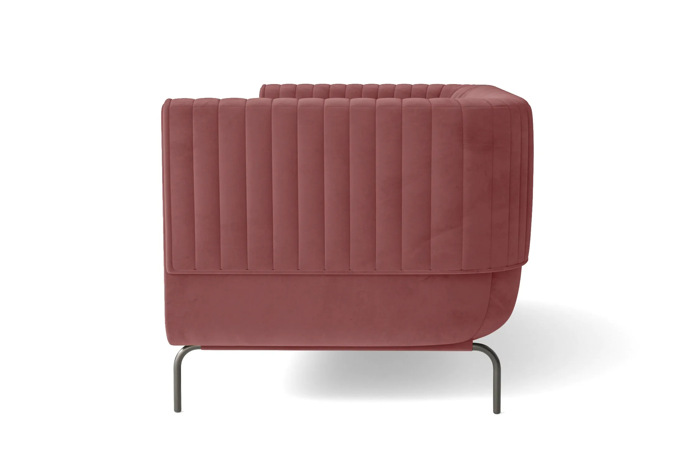 Jackson Armchair Pink Velvet