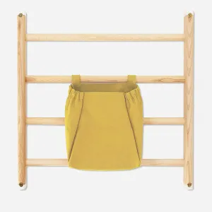 KAOS Endeløs Canvas Storage Bag for Wall Bar – Mustard