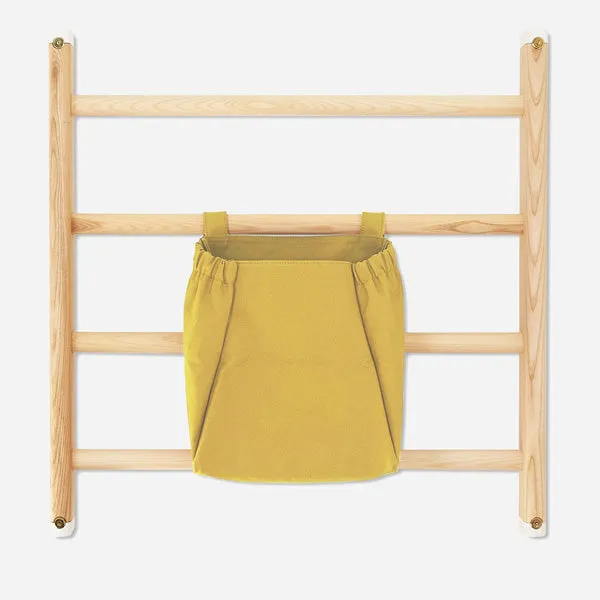 KAOS Endeløs Canvas Storage Bag for Wall Bar – Mustard