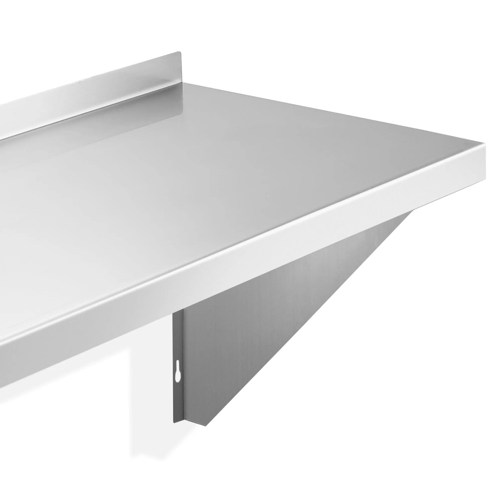 KUTLER Stainless Steel Shelf , NSF Commercial Kitchen Wall Shelving