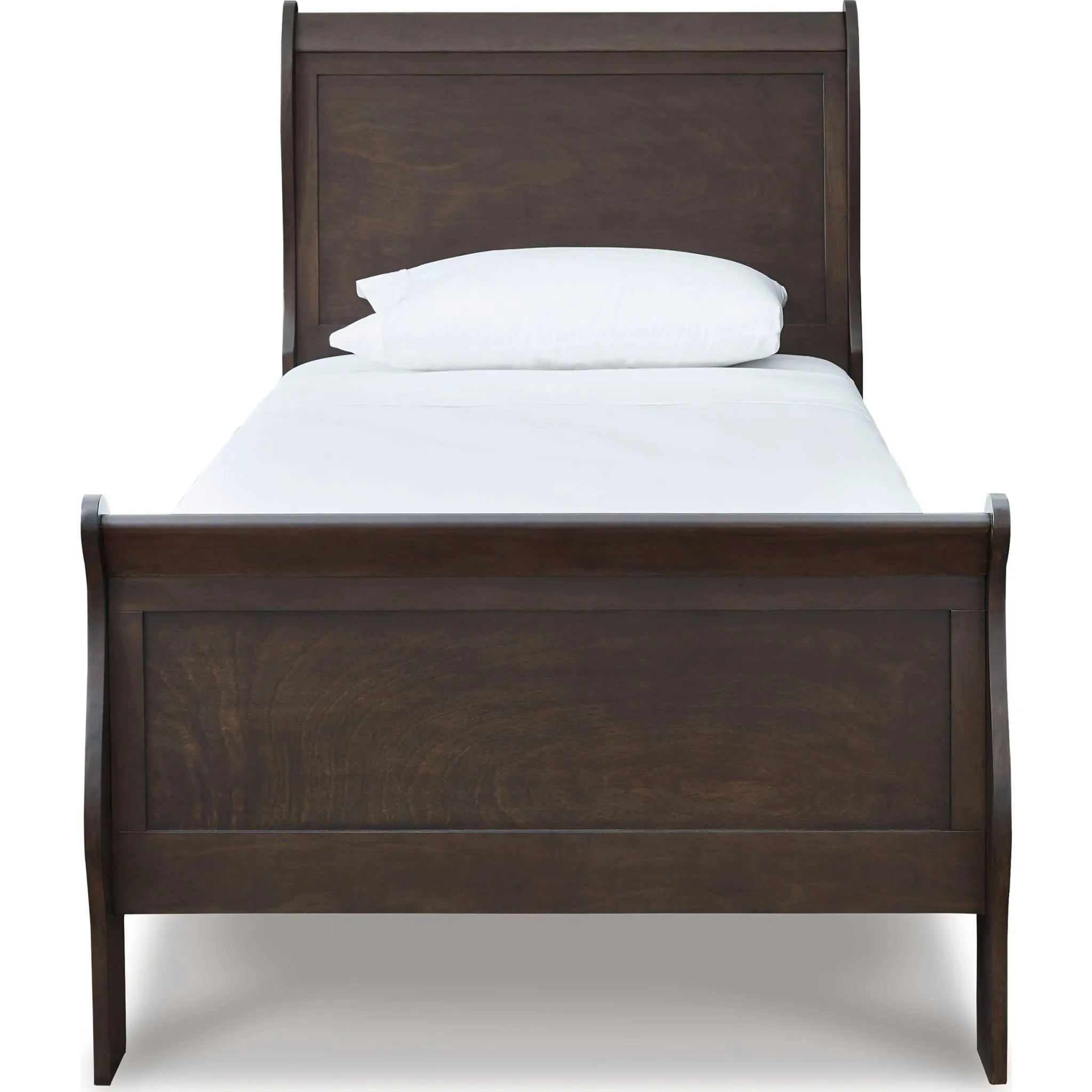 Leewarden Twin Sleigh Bed w/Storage