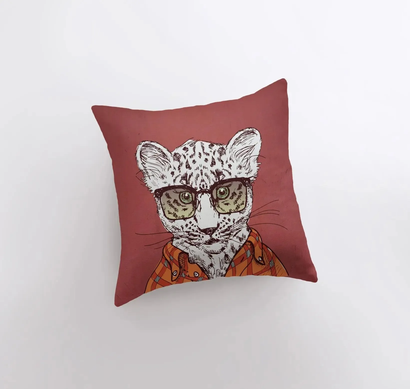 Leopard Hipster | Pillow Cover | Throw Pillow | Home Decor | Designer Pillows Online | Design Accents Pillows | Home Accent Pillows | Gift