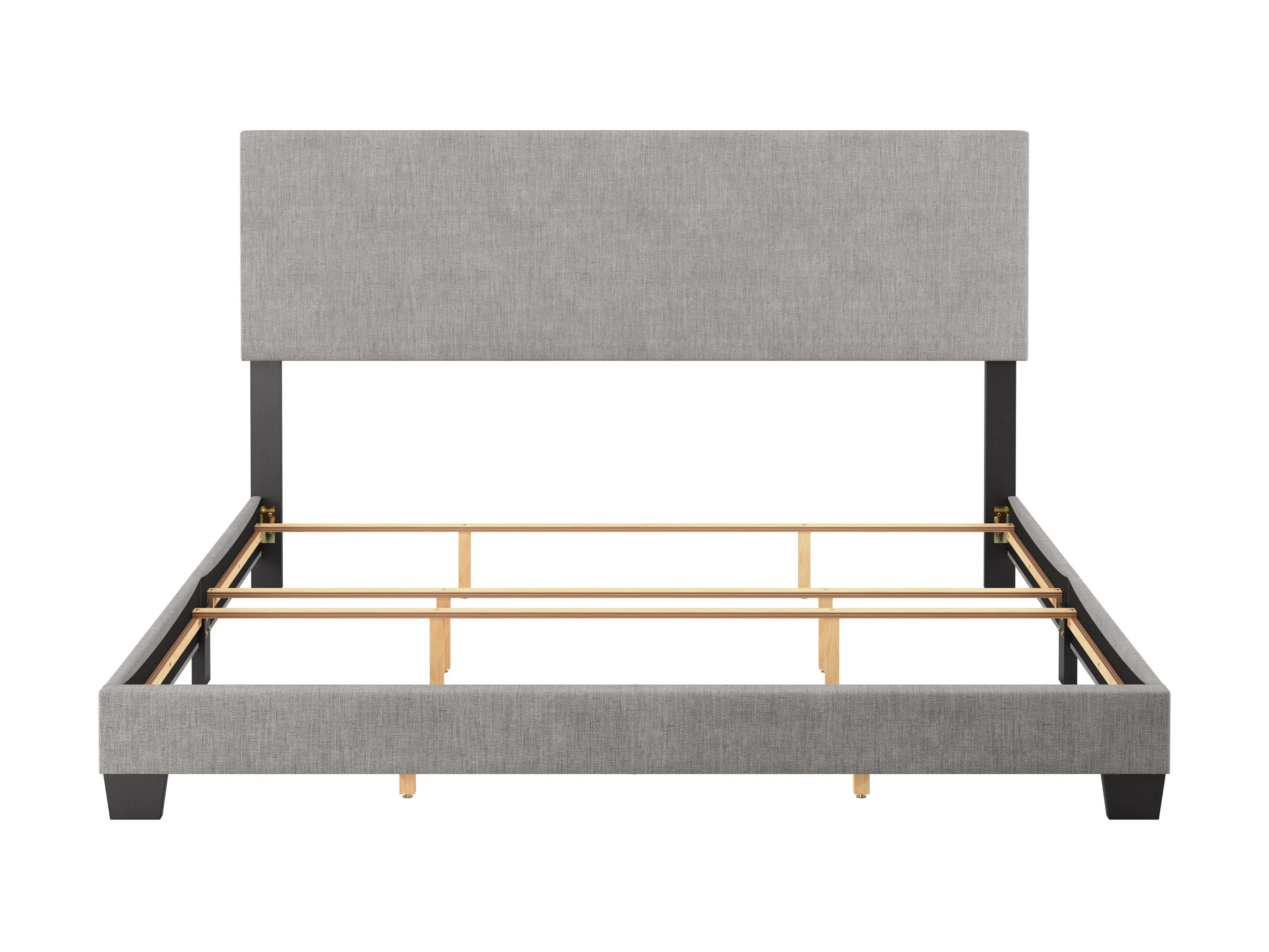 Light Grey Modern King Bed