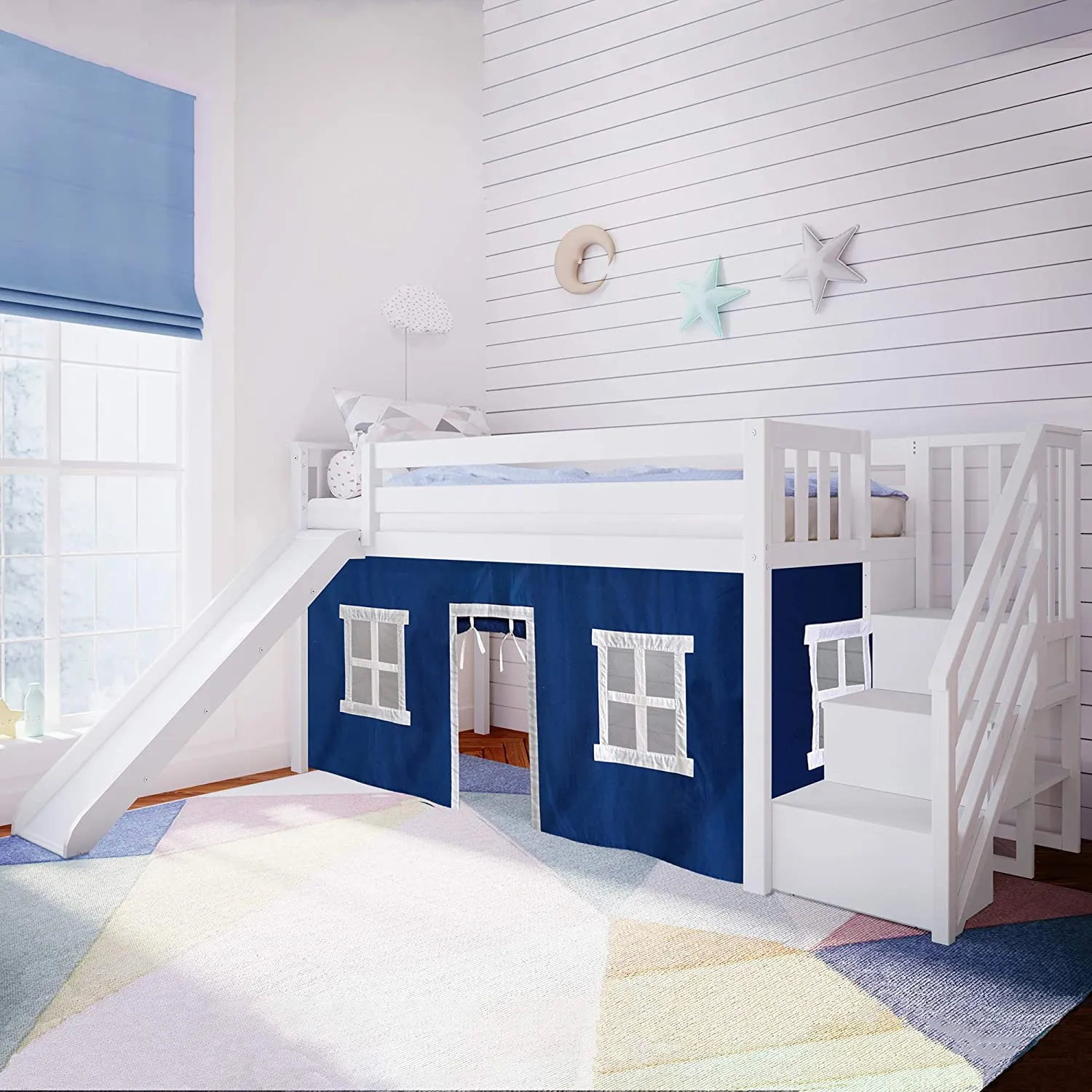 Low Loft Bed for Kids