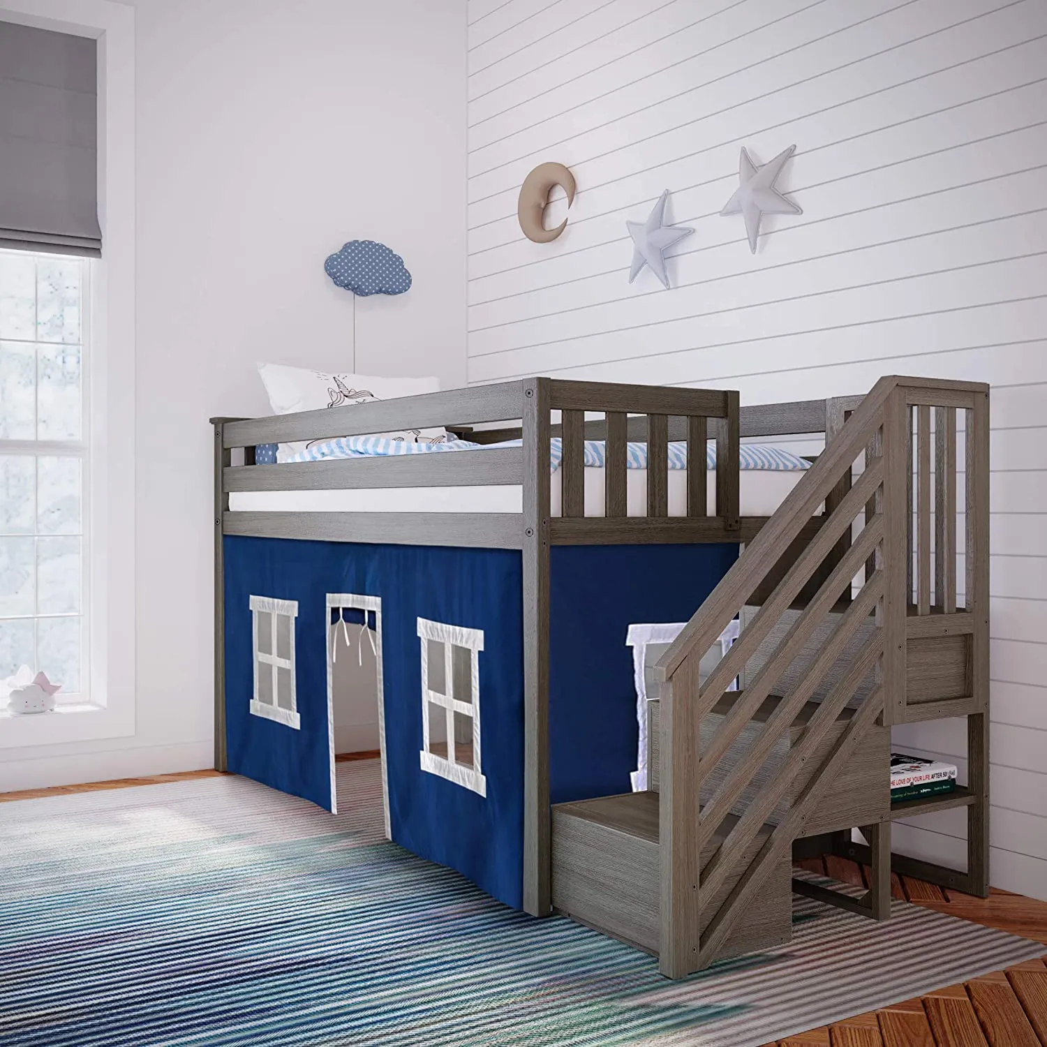 Low Loft Bed for Kids