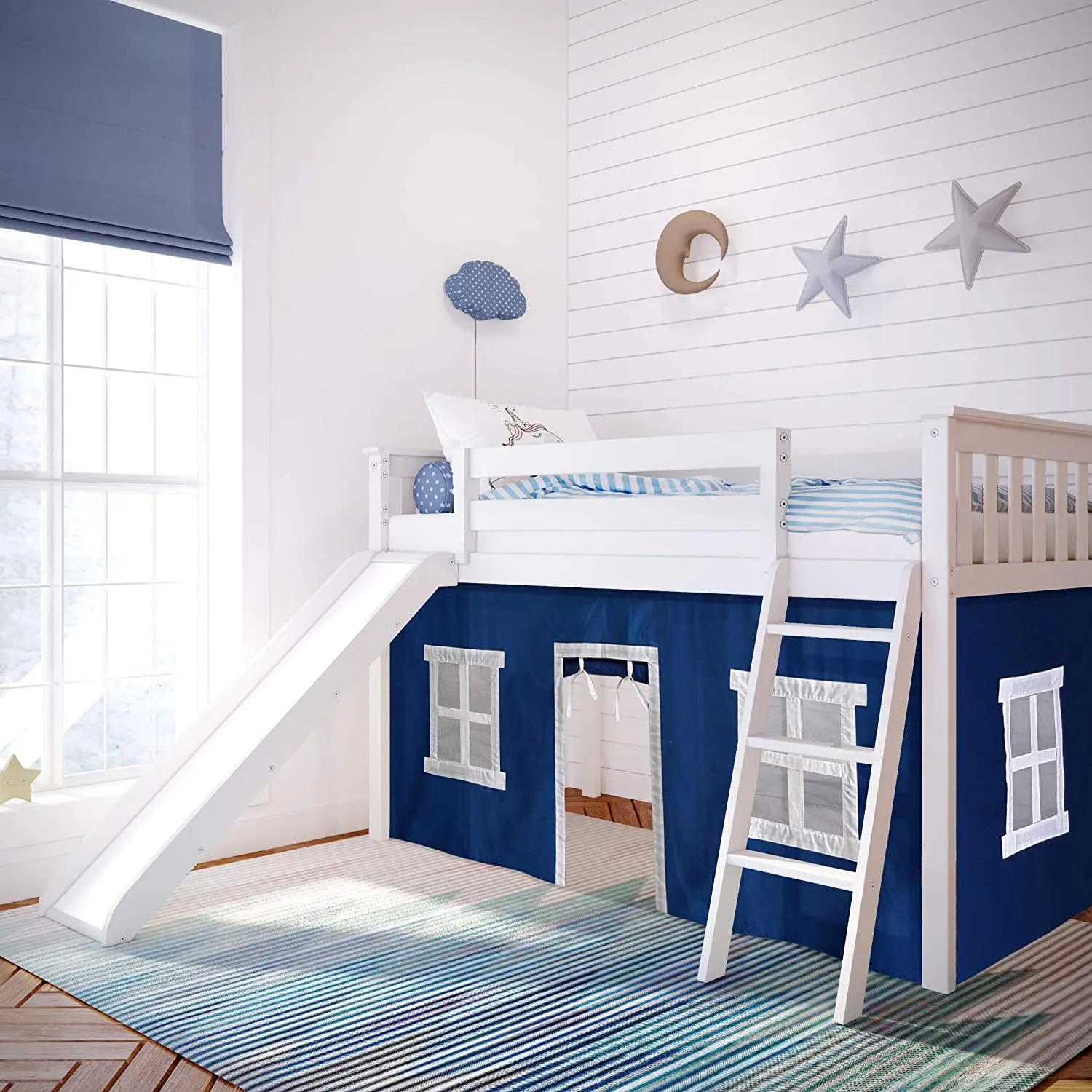 Low Loft Bed for Kids