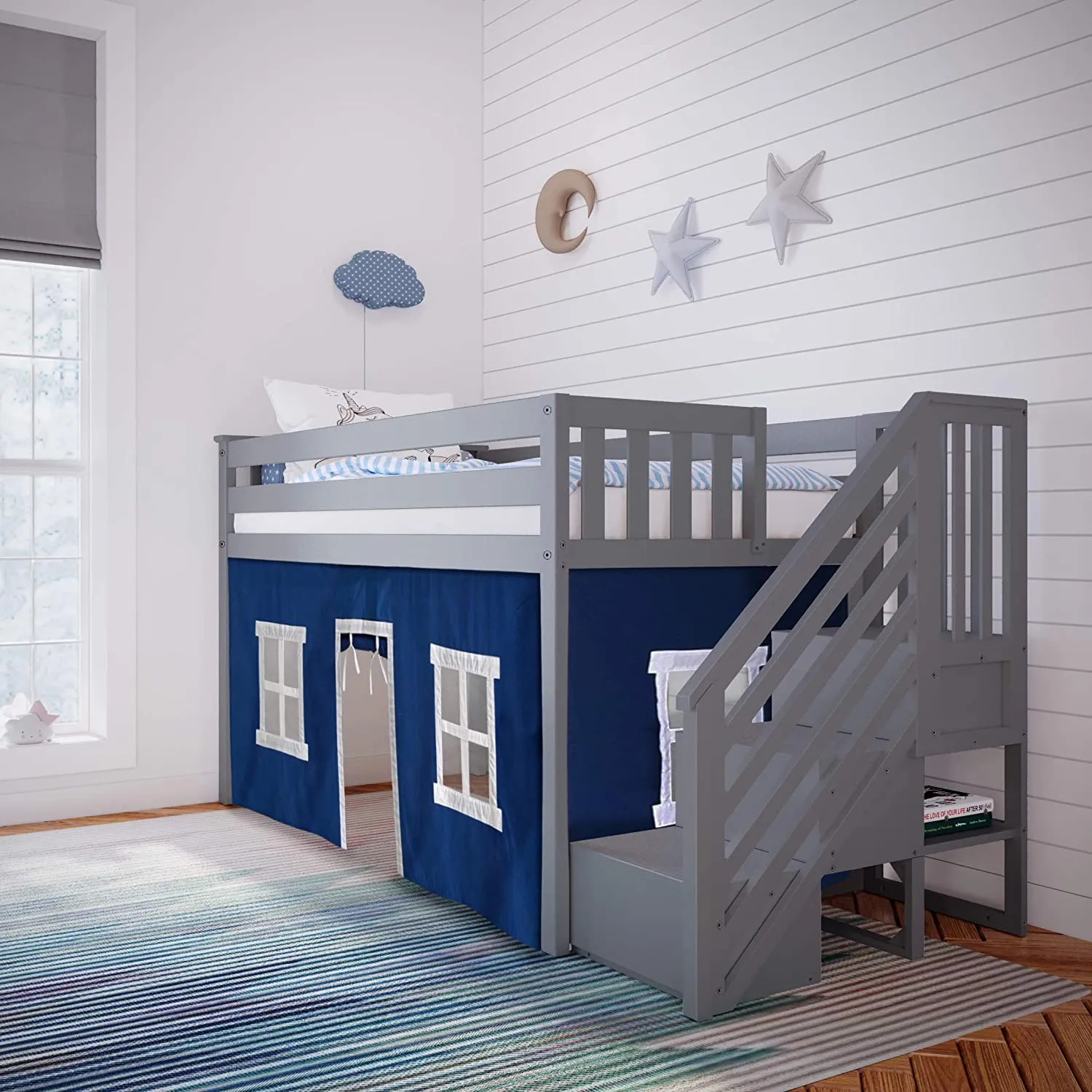 Low Loft Bed for Kids