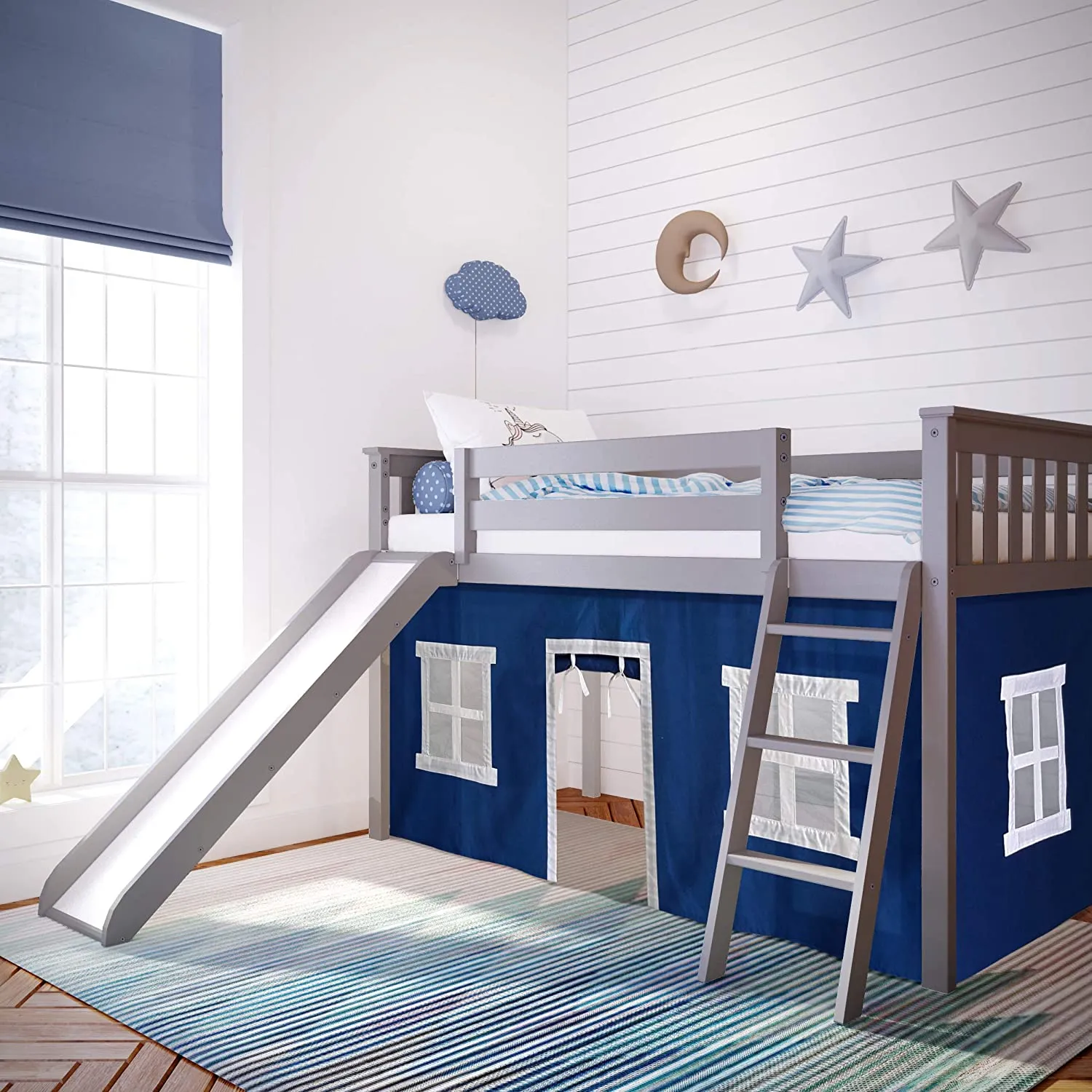 Low Loft Bed for Kids