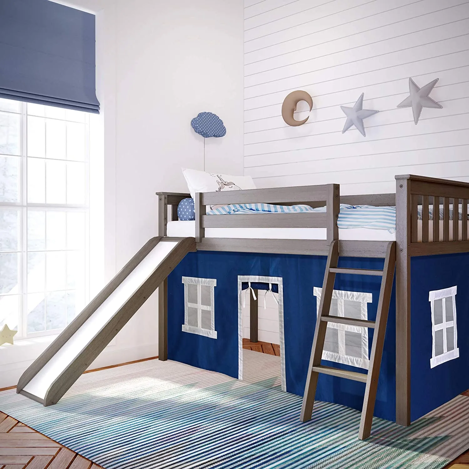 Low Loft Bed for Kids