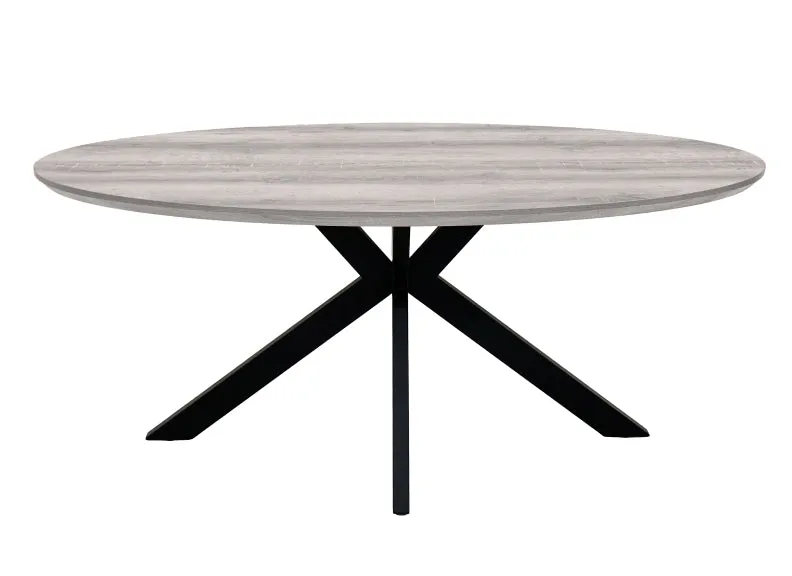 Manhattan Oval Dining Tables (Pre-Order both 1.8 m & 2.2 m Oak)