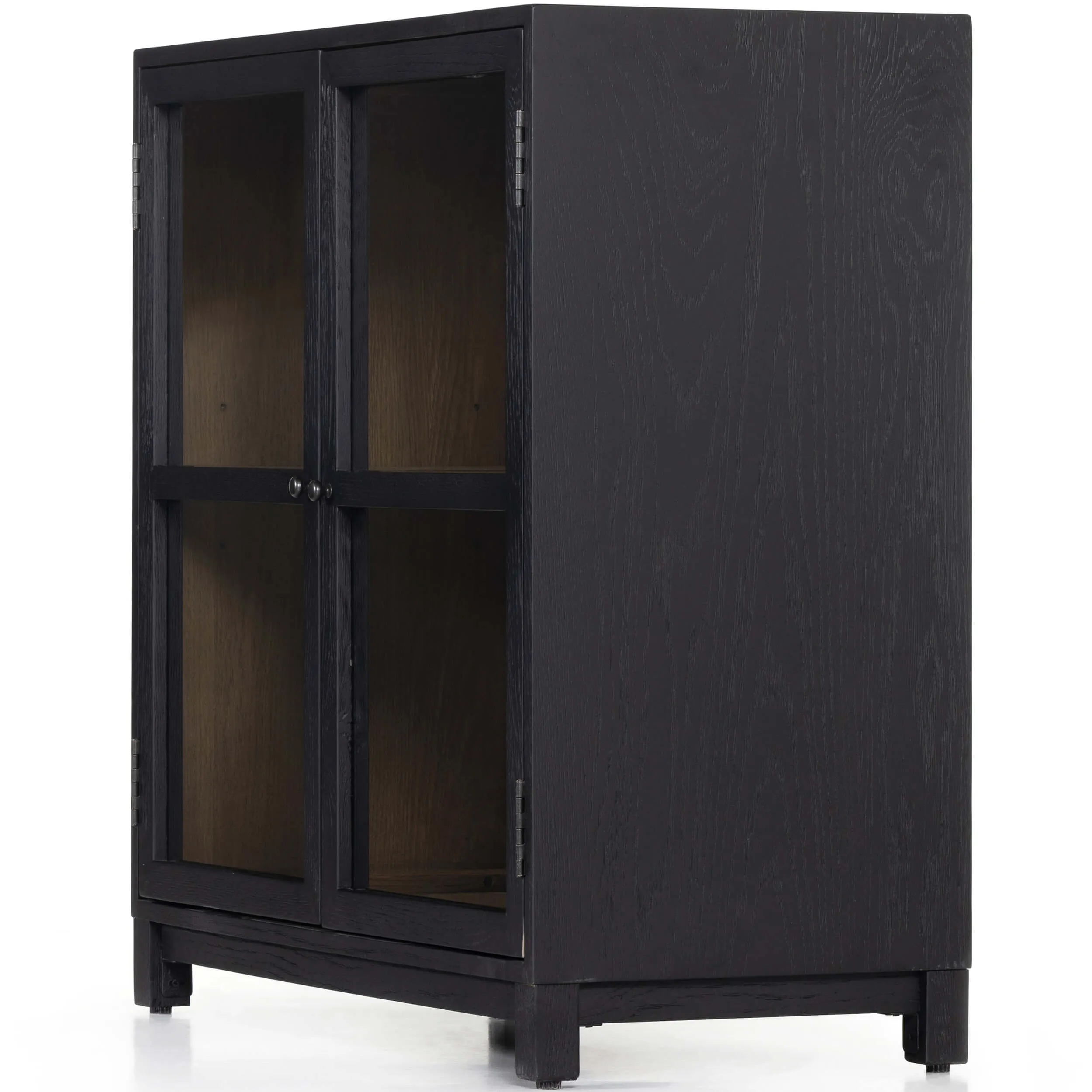 Millie Small Cabinet, Drifted Matte Black