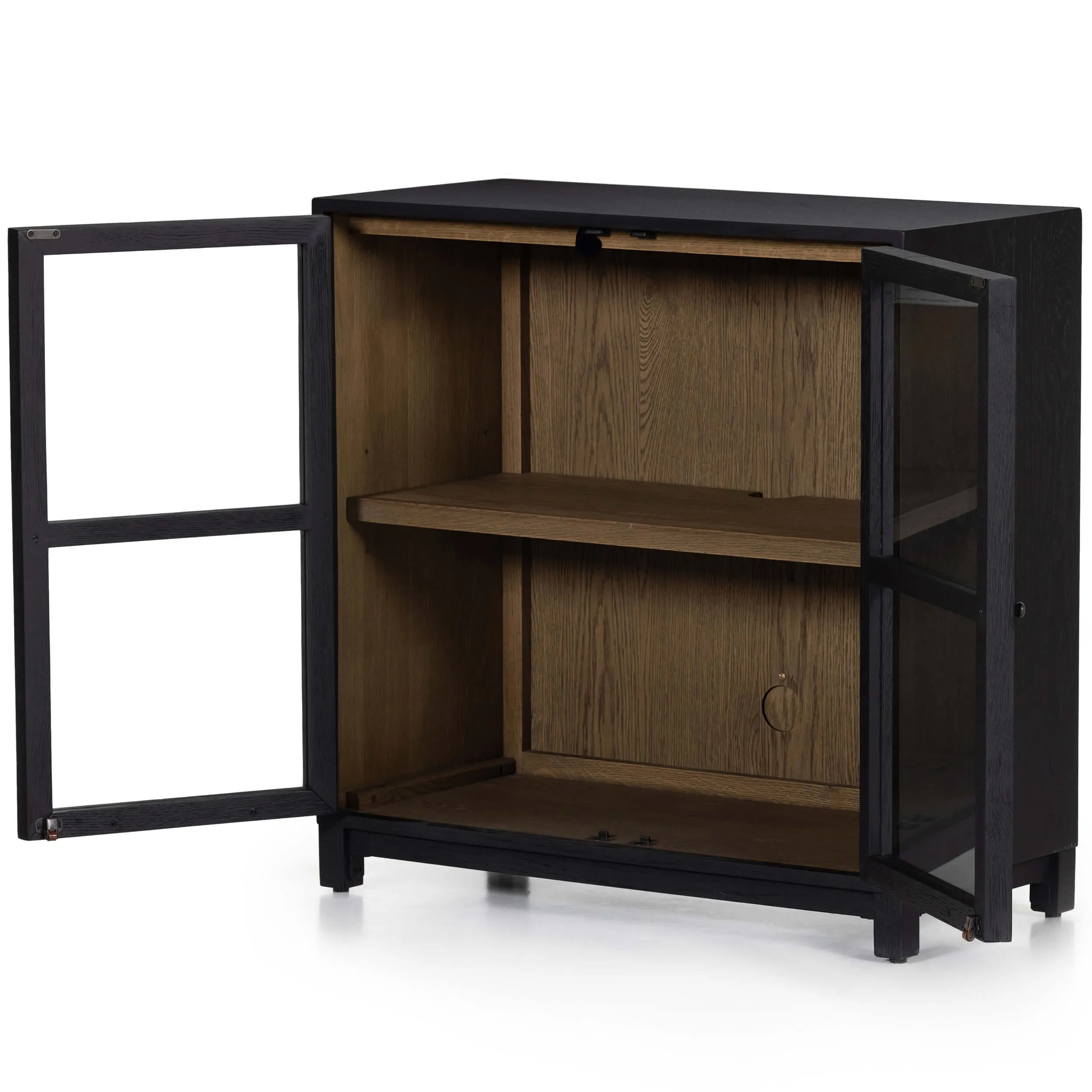 Millie Small Cabinet, Drifted Matte Black