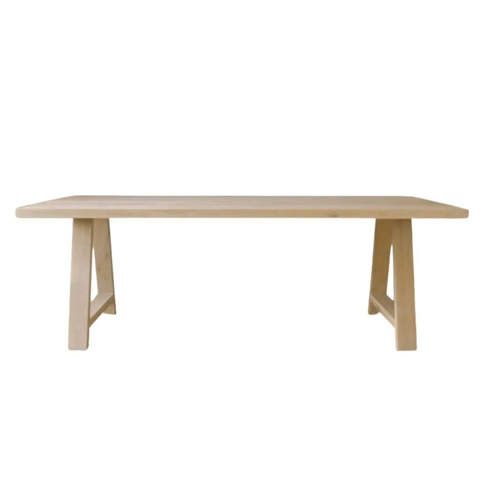 Mix and Match Dining Table - A Leg or Trapeze Leg