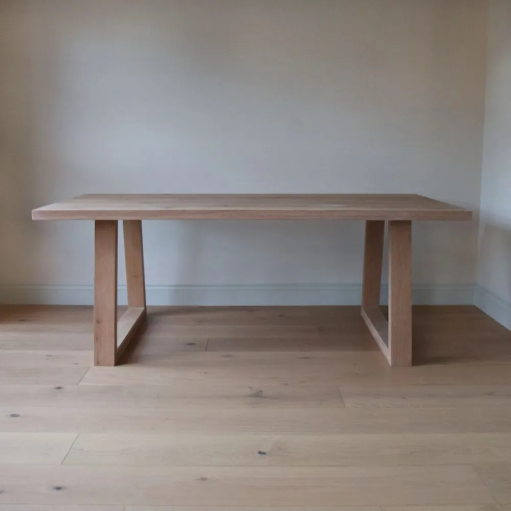 Mix and Match Dining Table - A Leg or Trapeze Leg