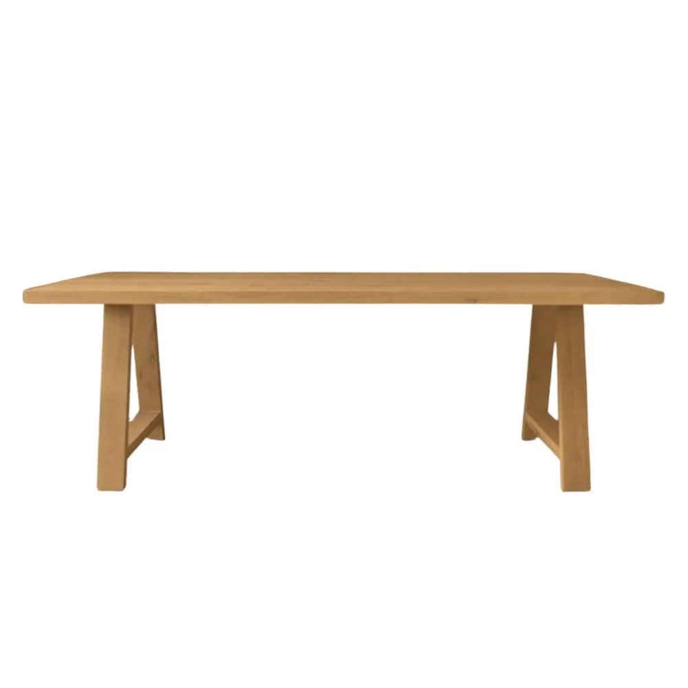 Mix and Match Dining Table - A Leg or Trapeze Leg