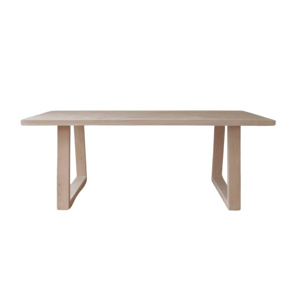 Mix and Match Dining Table - A Leg or Trapeze Leg