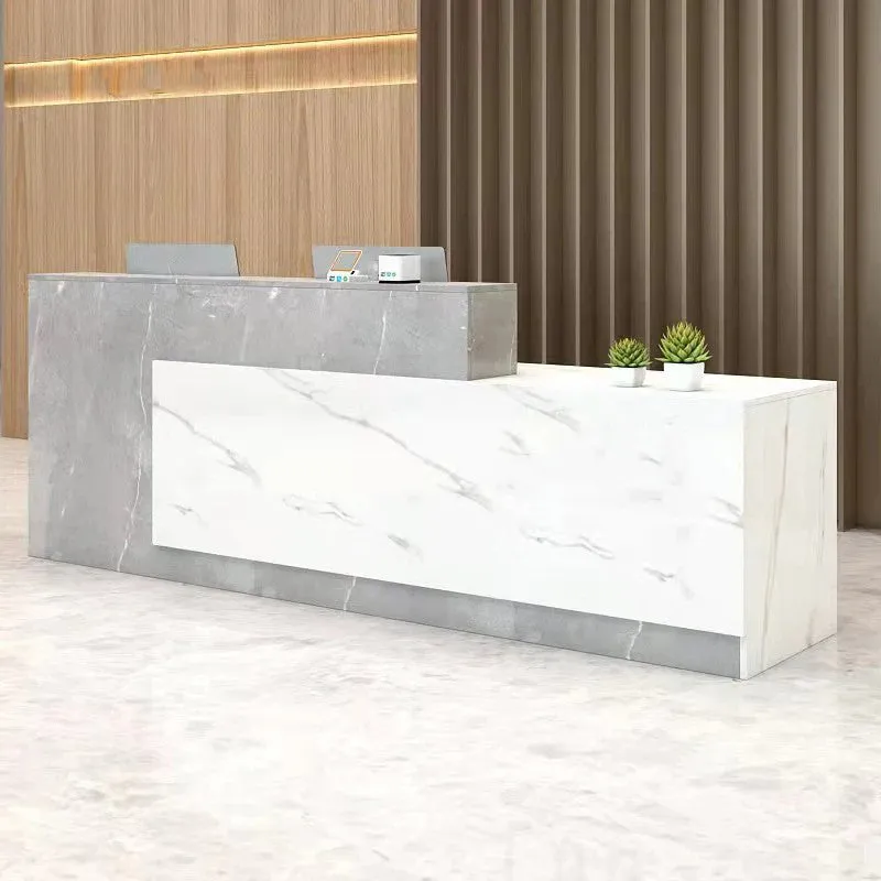 Modern Lacquered Reception Desks Front Desks JDT-711