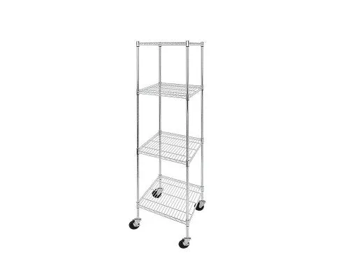 Modular Wire Storage Shelf 600 x 600 x 1800mm Steel Shelving