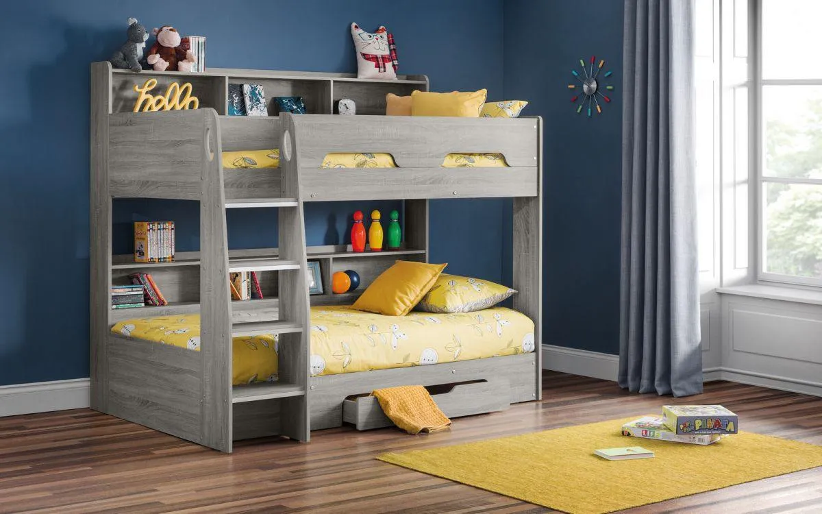 Orion Bunk Bed - Grey Oak