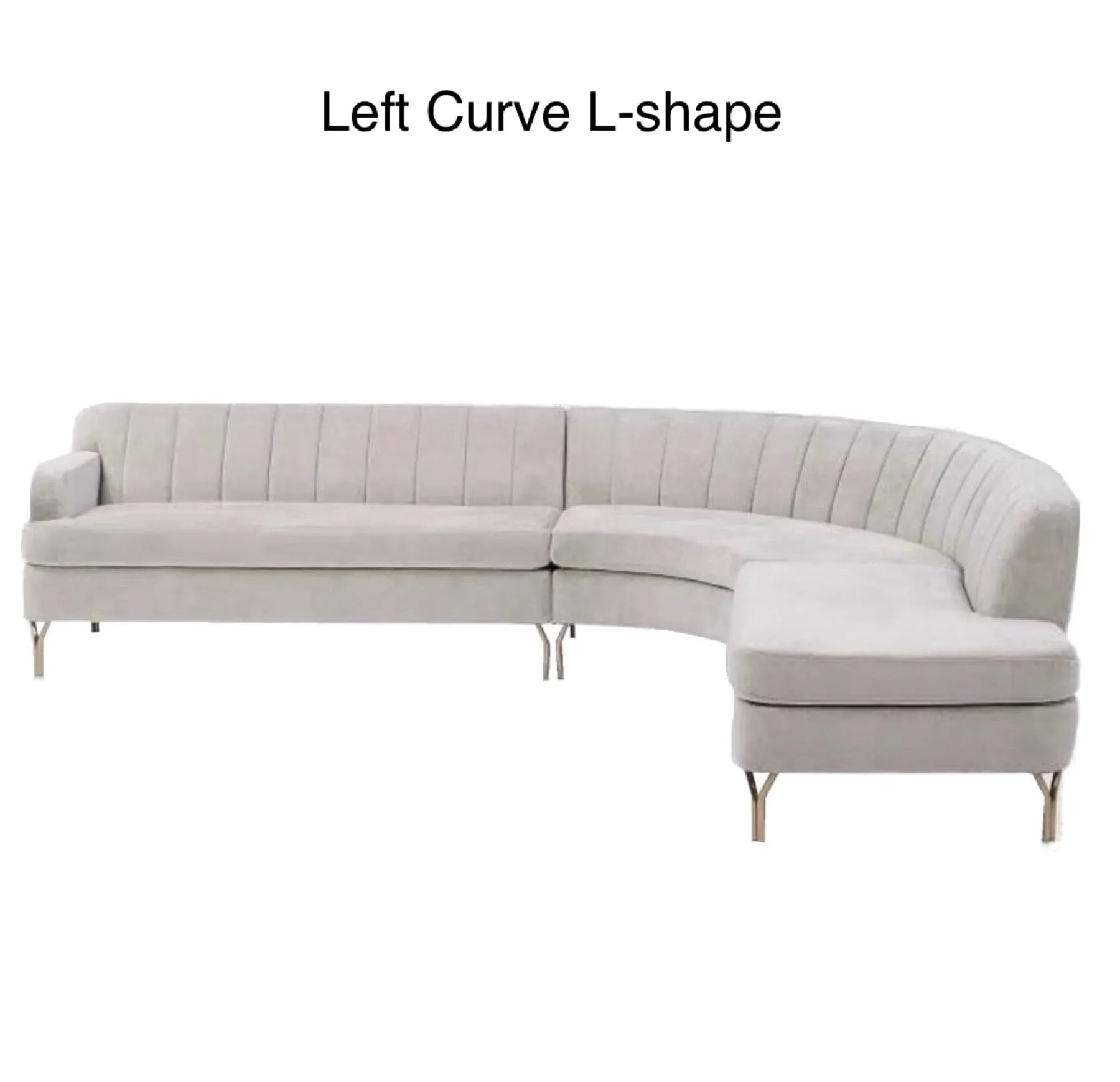 Ruth Sectional Curve Sofa