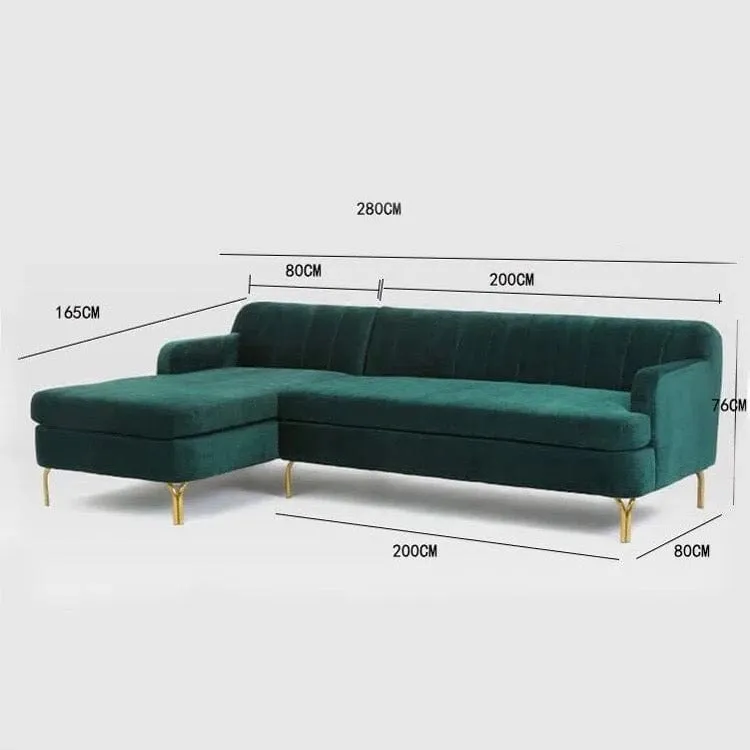 Ruth Sectional Curve Sofa