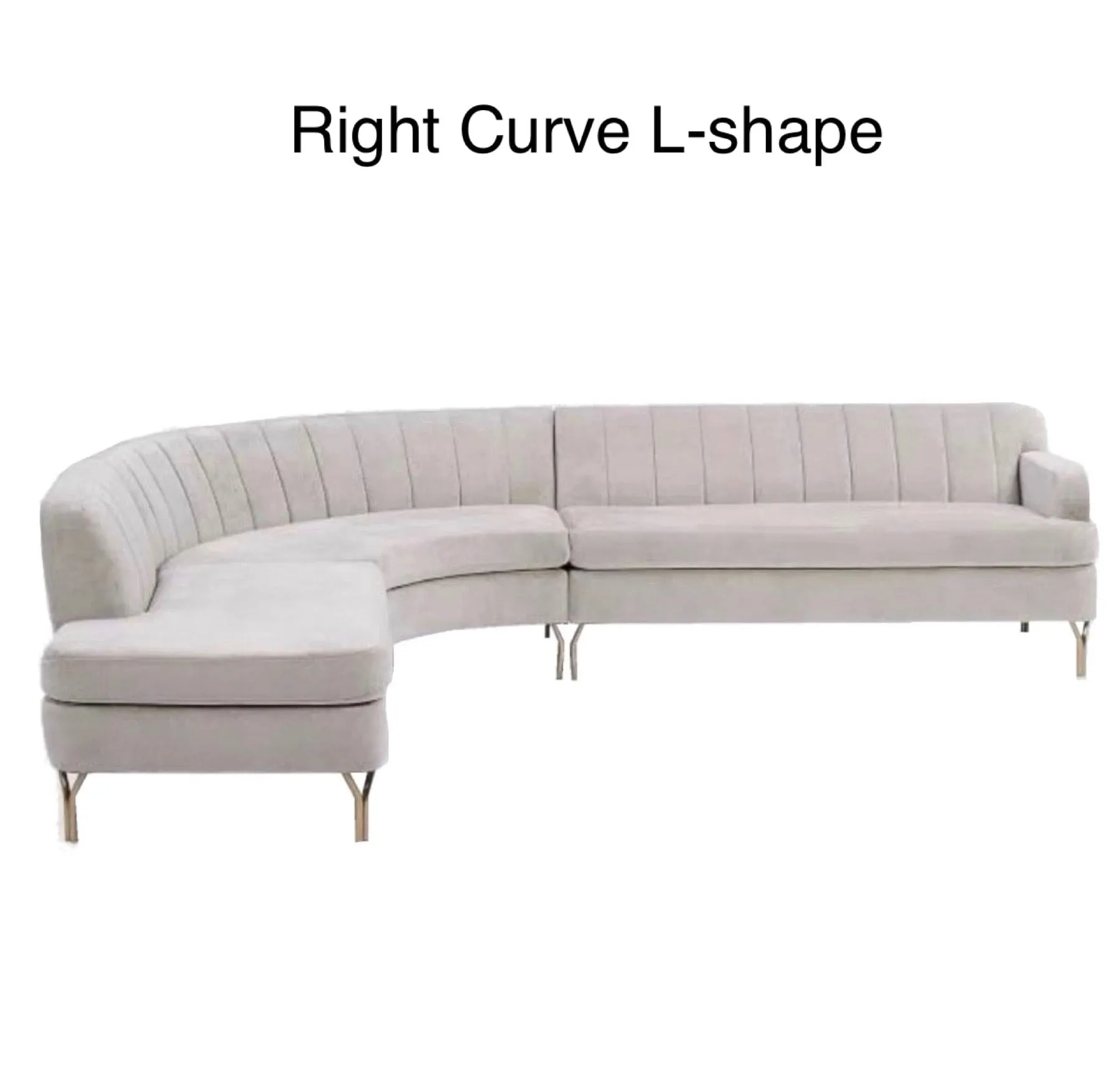 Ruth Sectional Curve Sofa