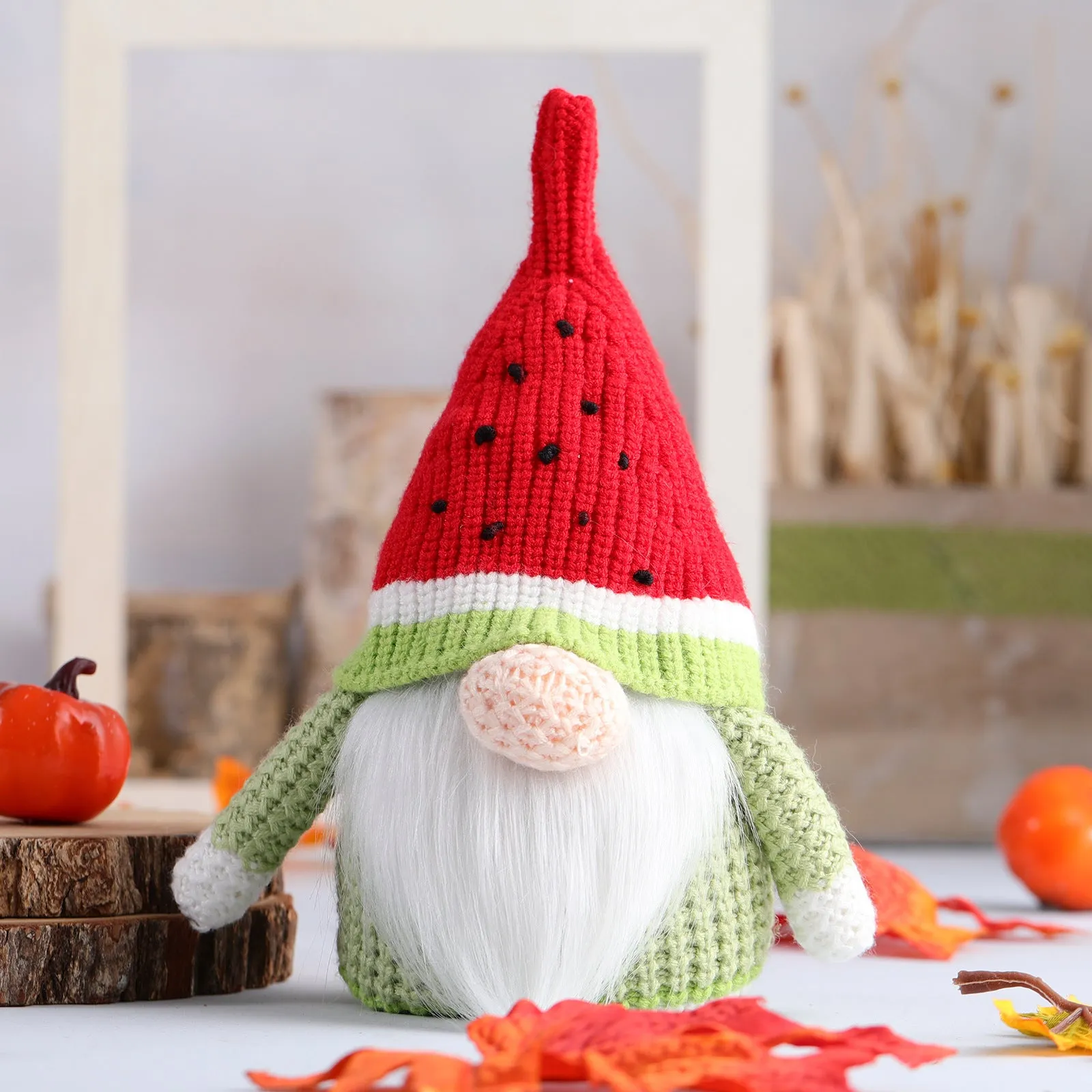 Summer Fruit Collection Gnome Faceless Doll Piece Desktop Venue Arrangement Home decoration Dwarfs