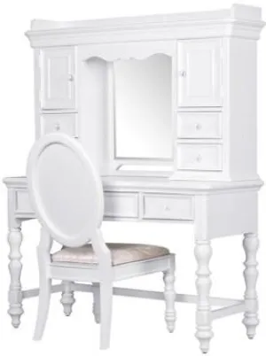 SweetHeart Desk & Hutch Vanity